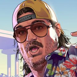 Cal Hampton character artwork